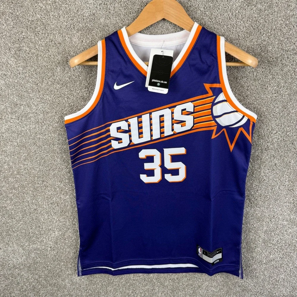 Nike Phoenix Suns Kevin Durant‎ 35 Icon Swingman Jersey Youth Large 14/16 NEW